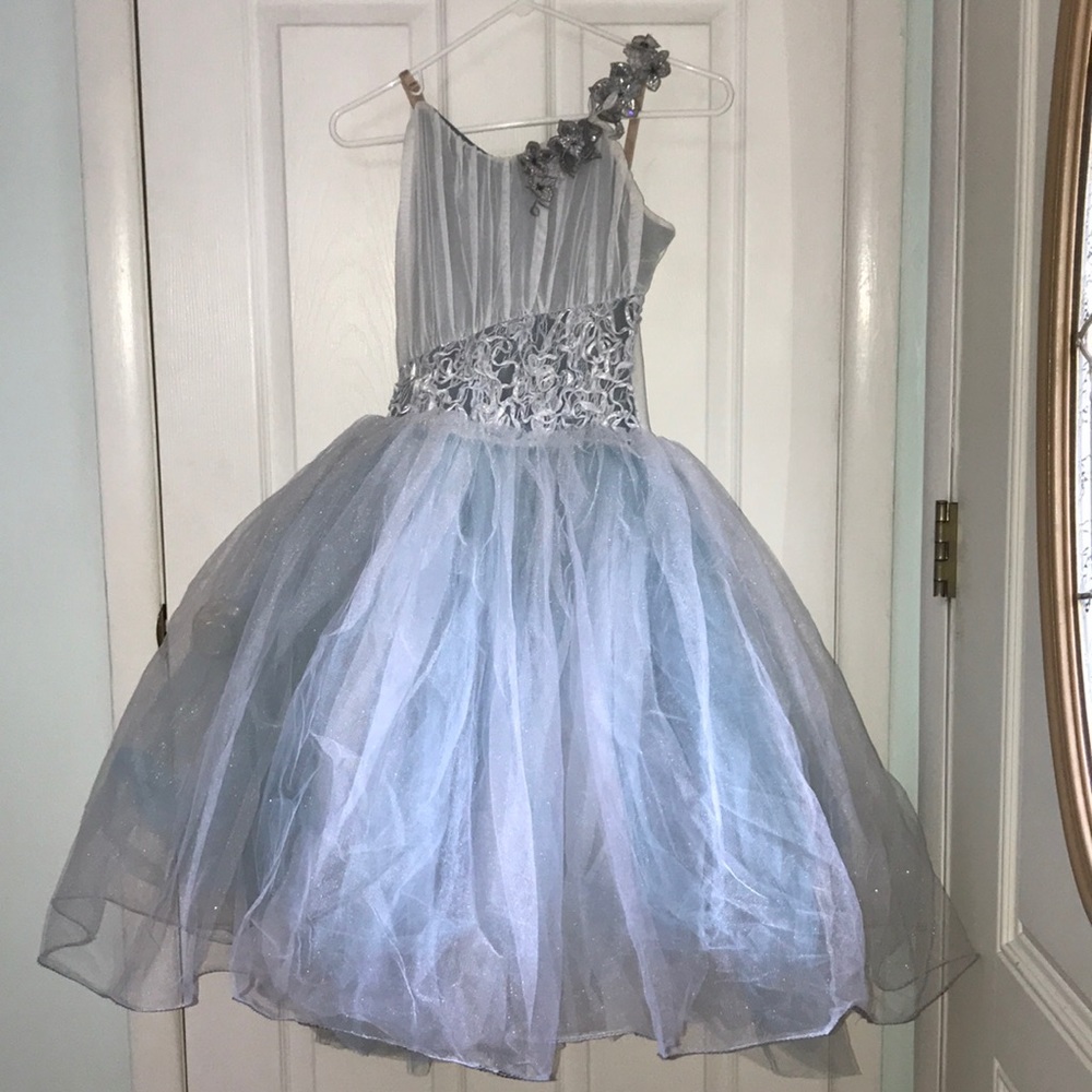 Blue ballet dance costume!
